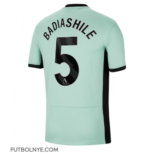 Camiseta Chelsea Benoit Badiashile #5 Tercera Equipación 2023-24 manga corta